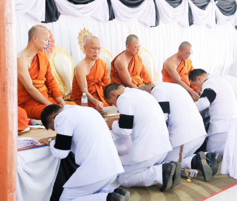 นายกเทศมนตรีตำบลชานุมาน พร้อมด้วย คณะผู้บริหาร สมาชิกสภาเทศบาลตำบลชานุมาน หัวหน้าส่วนราชการ ข้าราชการ  ร่วมพิธีบำเพ็ญกุศลปัญญาสมวาร 50 วัน เพื่ออุทิศถวายเป็นพระราชกุศล สมเด็จพระนางเจ้าสิริกิติ์ พระบรมราชาชินีพันปีหลวง